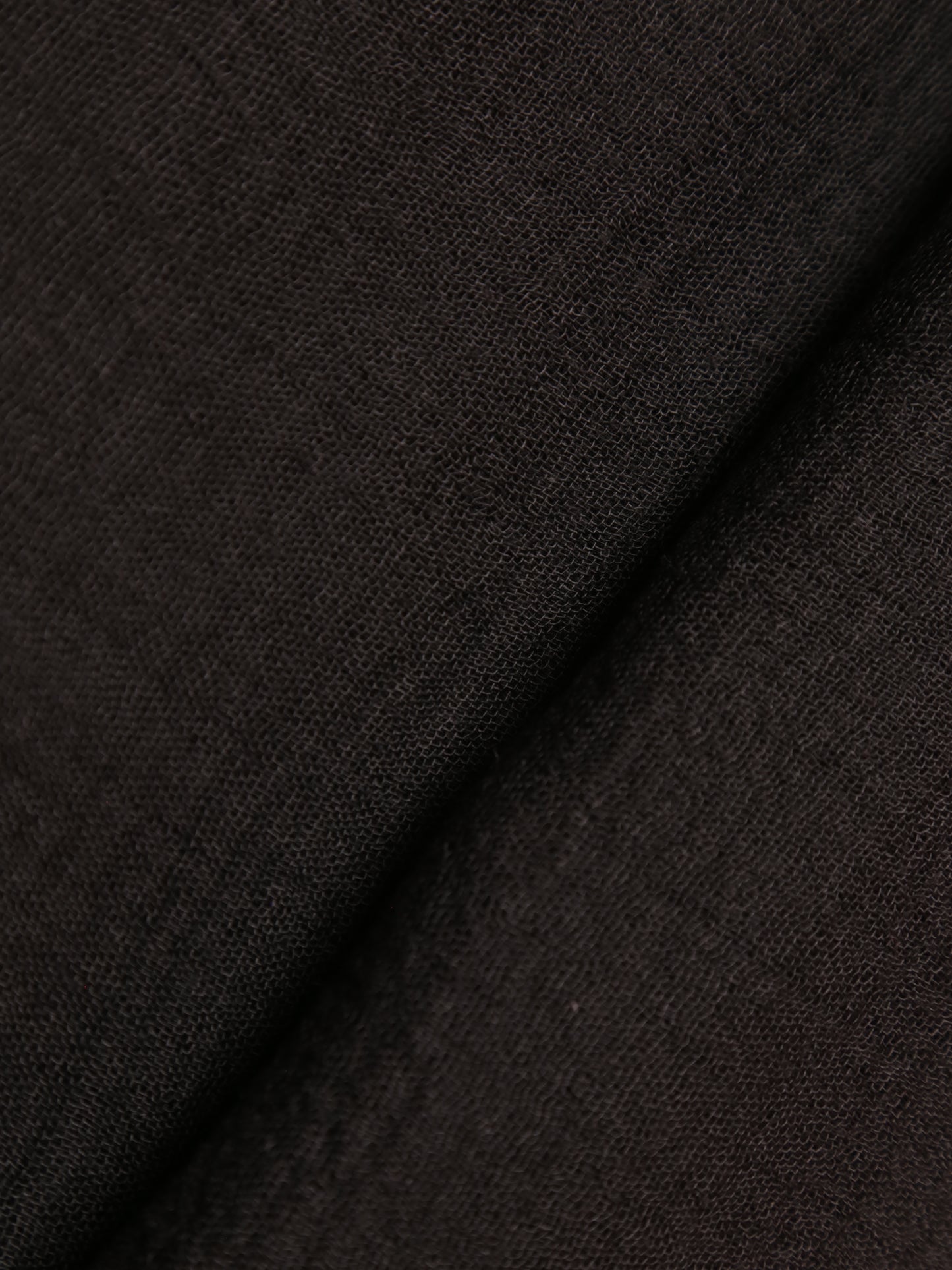 Crinkle Breeze Viscose - Black