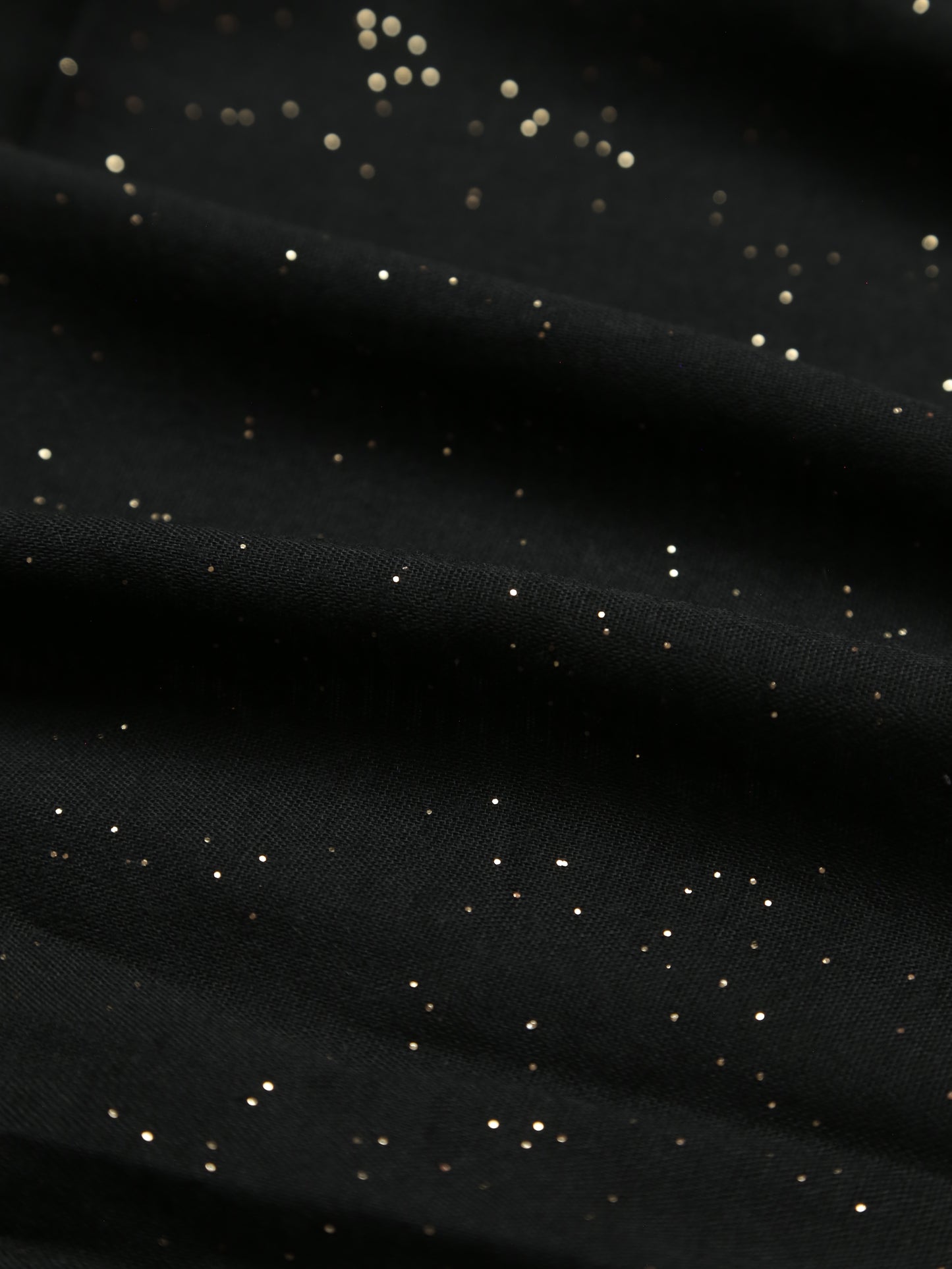 Shimmer Mist Hijab - Black