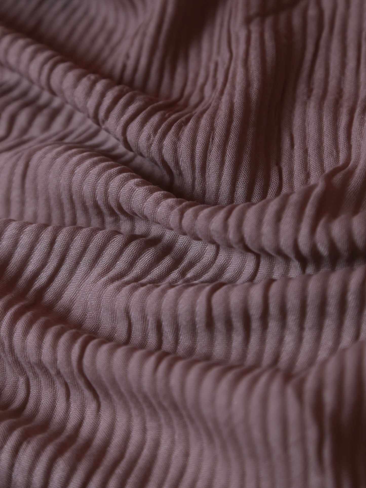 Casual Crumple - Deep Mauve