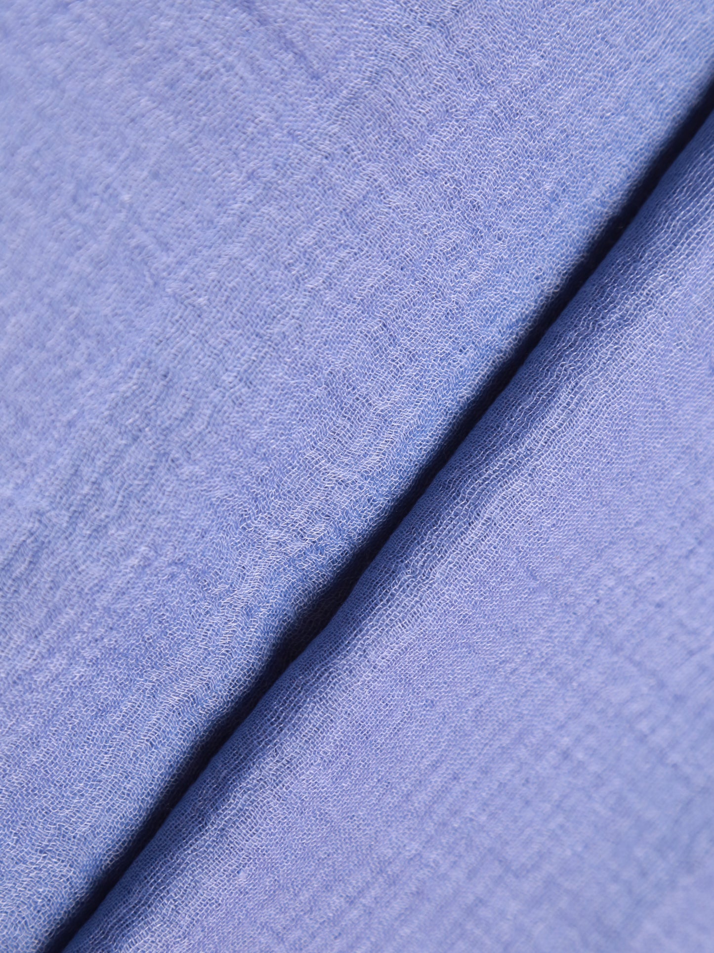 Crinkle Breeze Viscose - Denim Blue