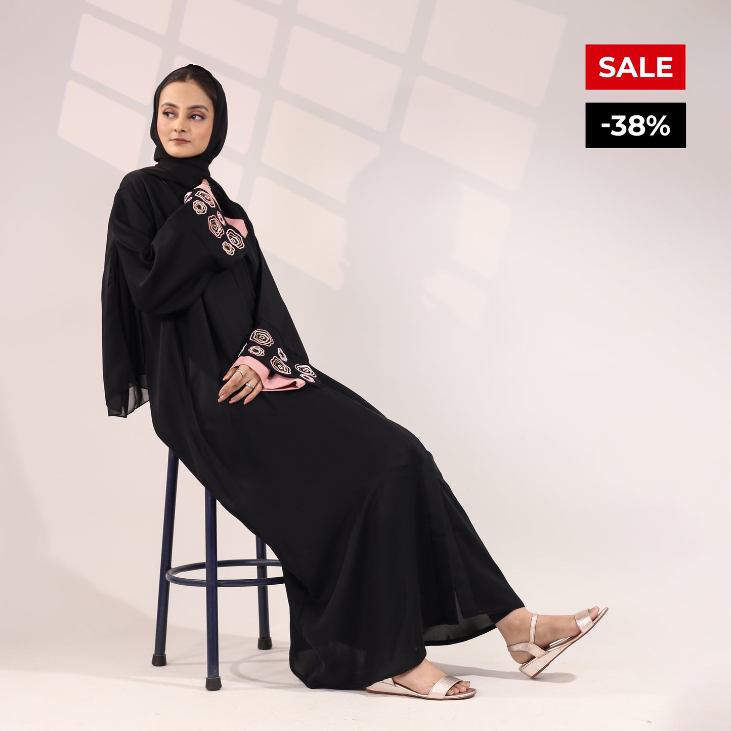 Eleanor Hand Embesllished Abaya