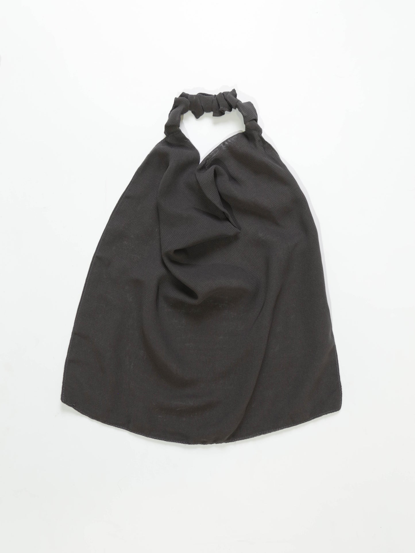 Elasticated Back Niqab - Steel Grey
