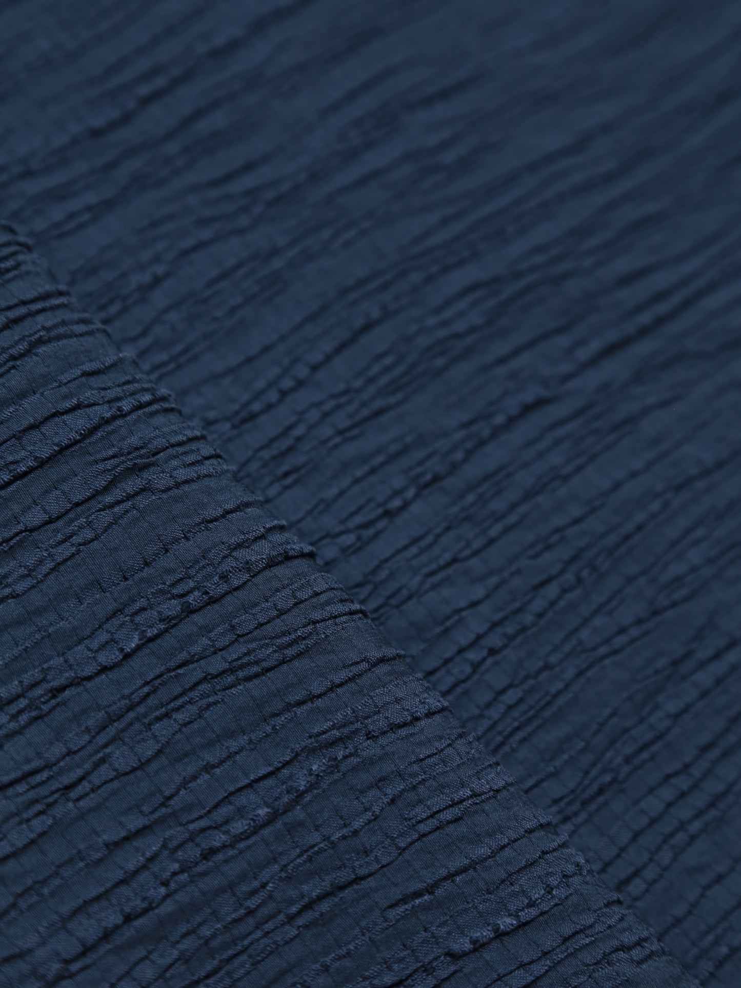 Ripple Cotton - Navy Blue