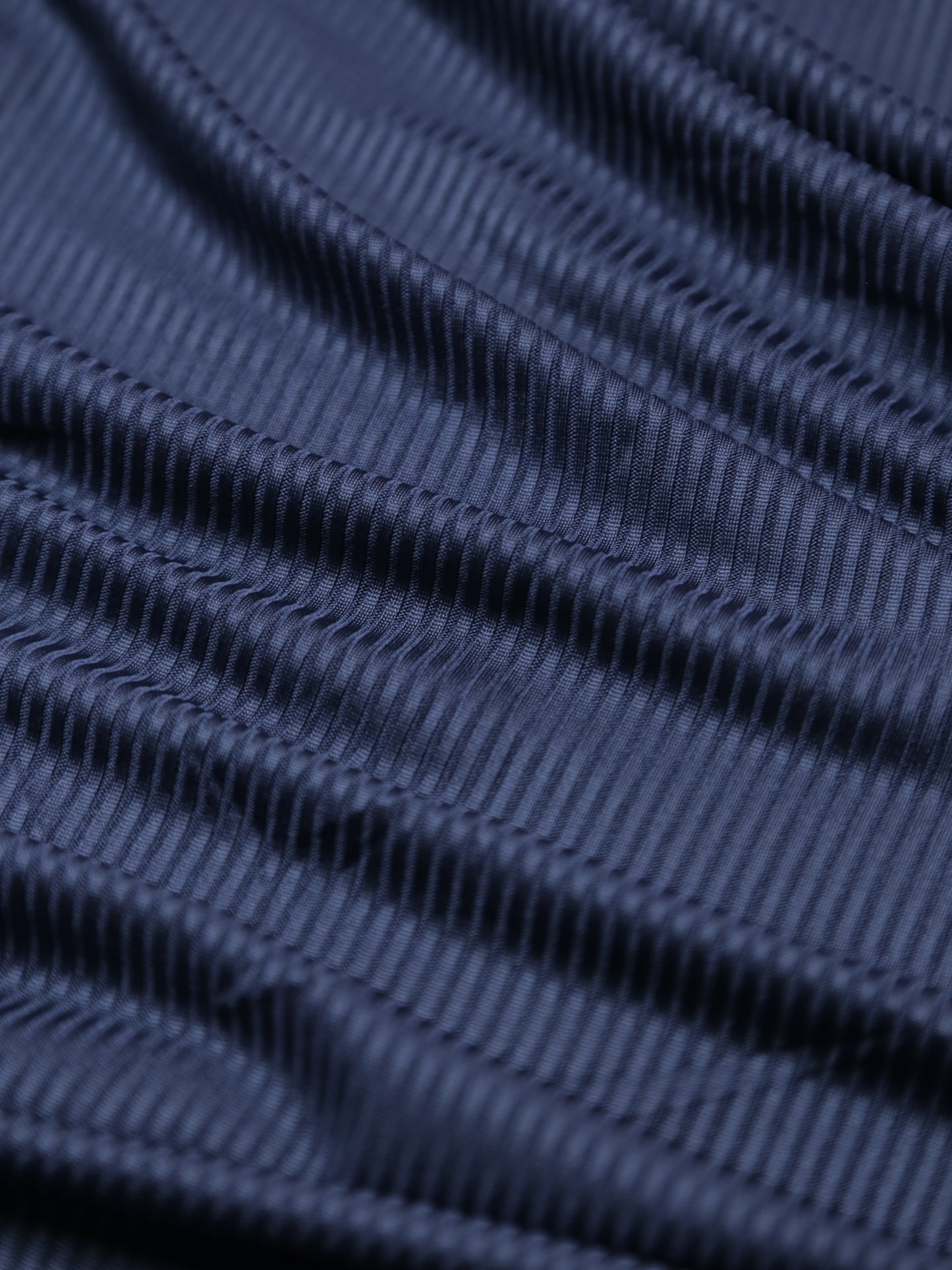 Ribbed Jersey - Navy Blue