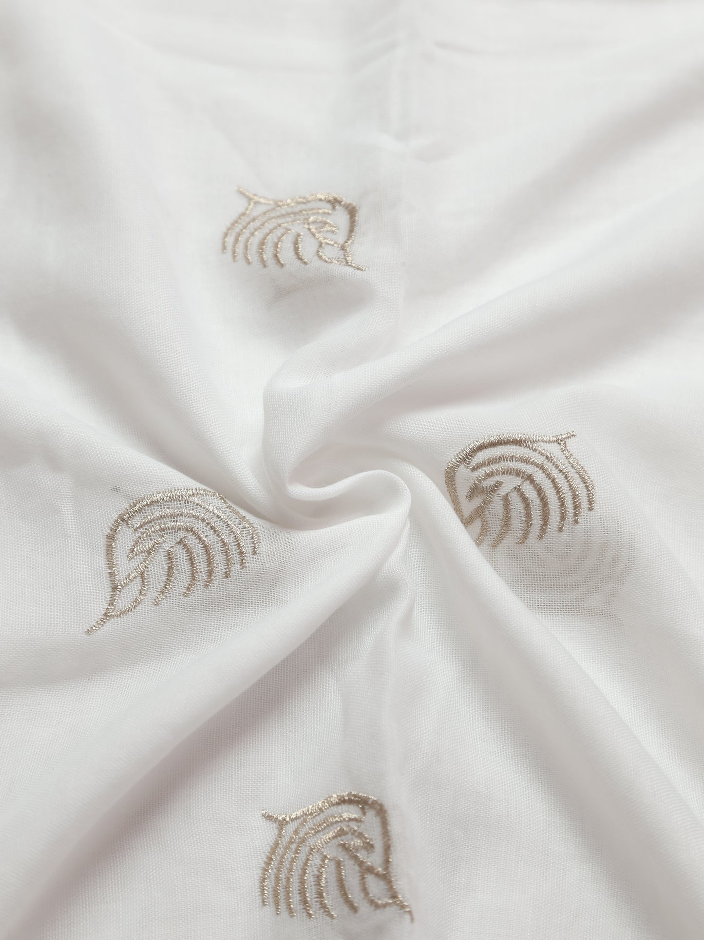 Ornate Threads - Pearl White