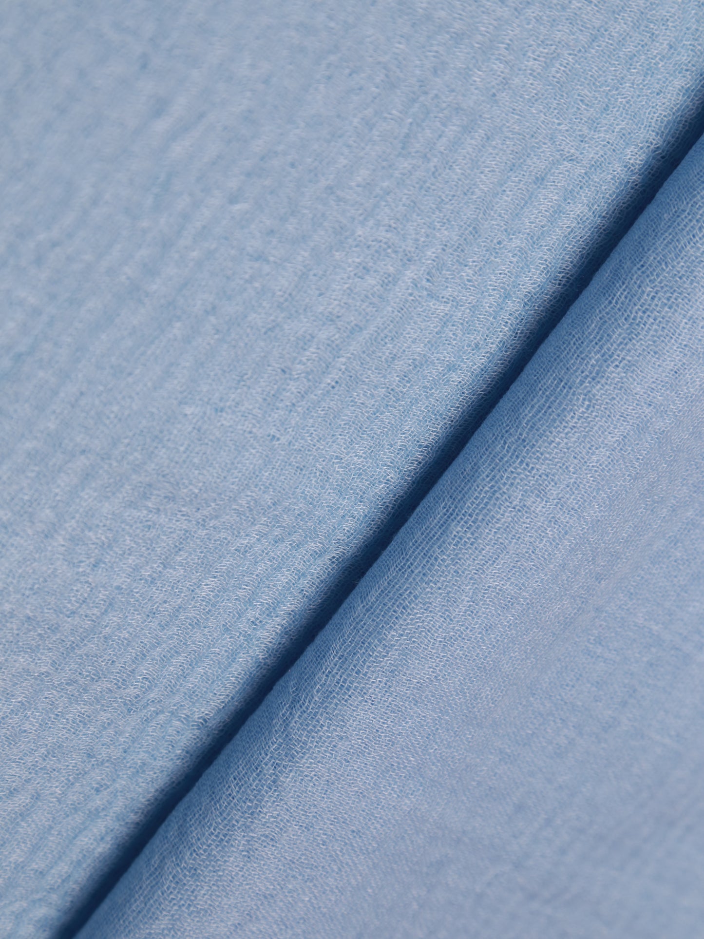 Crinkle Breeze Viscose - Sky Blue