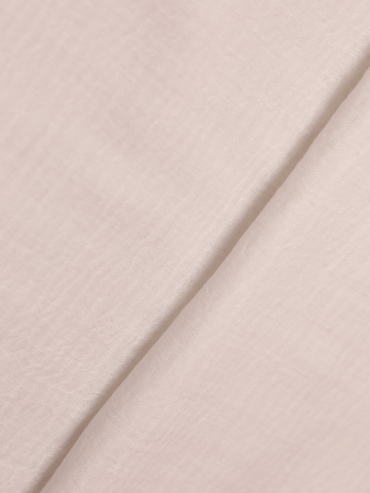 Crinkle Breeze Viscose - White