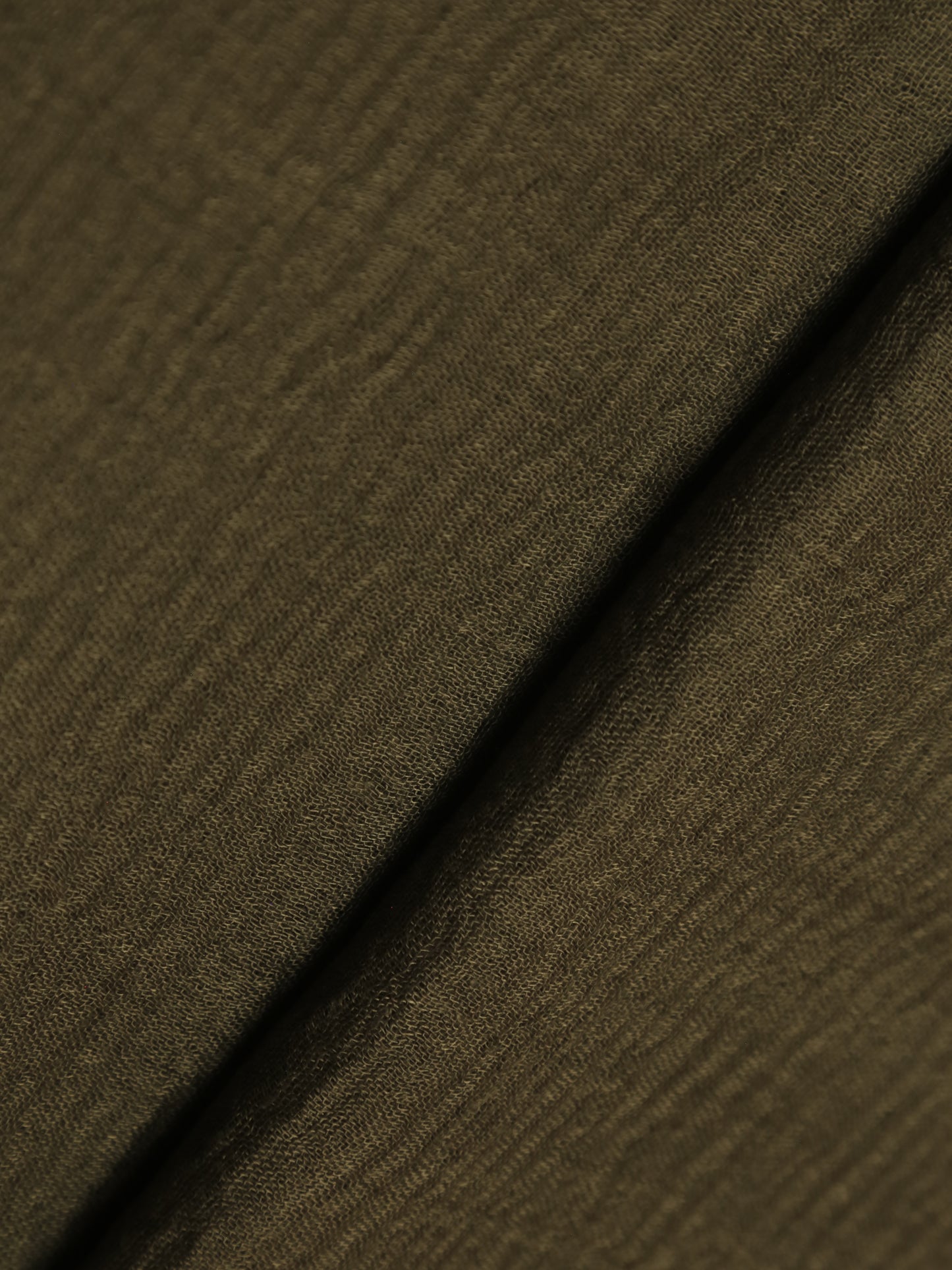 Crinkle Breeze Viscose - Army Green