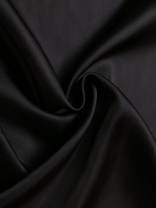 Silk Satin - Black