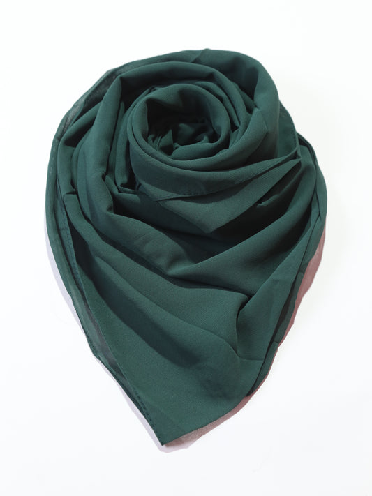 Georgette - Bottle Green
