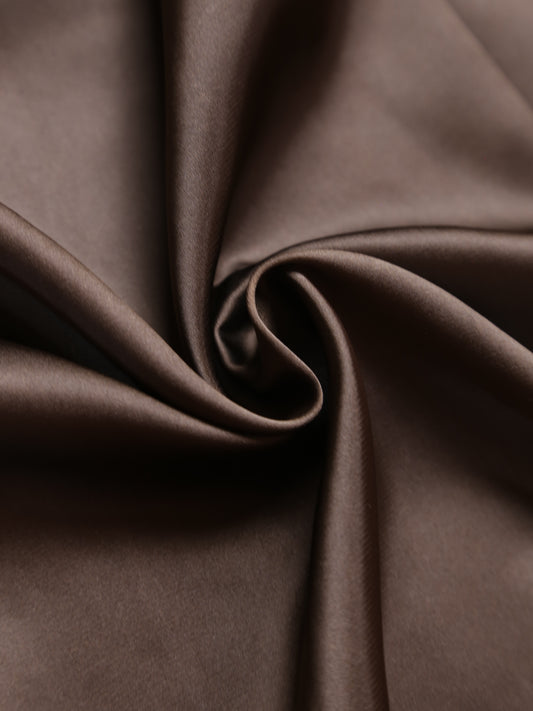 Silk Satin - Brown