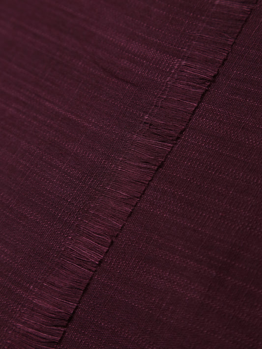 Viscose Lawn - Burgundy