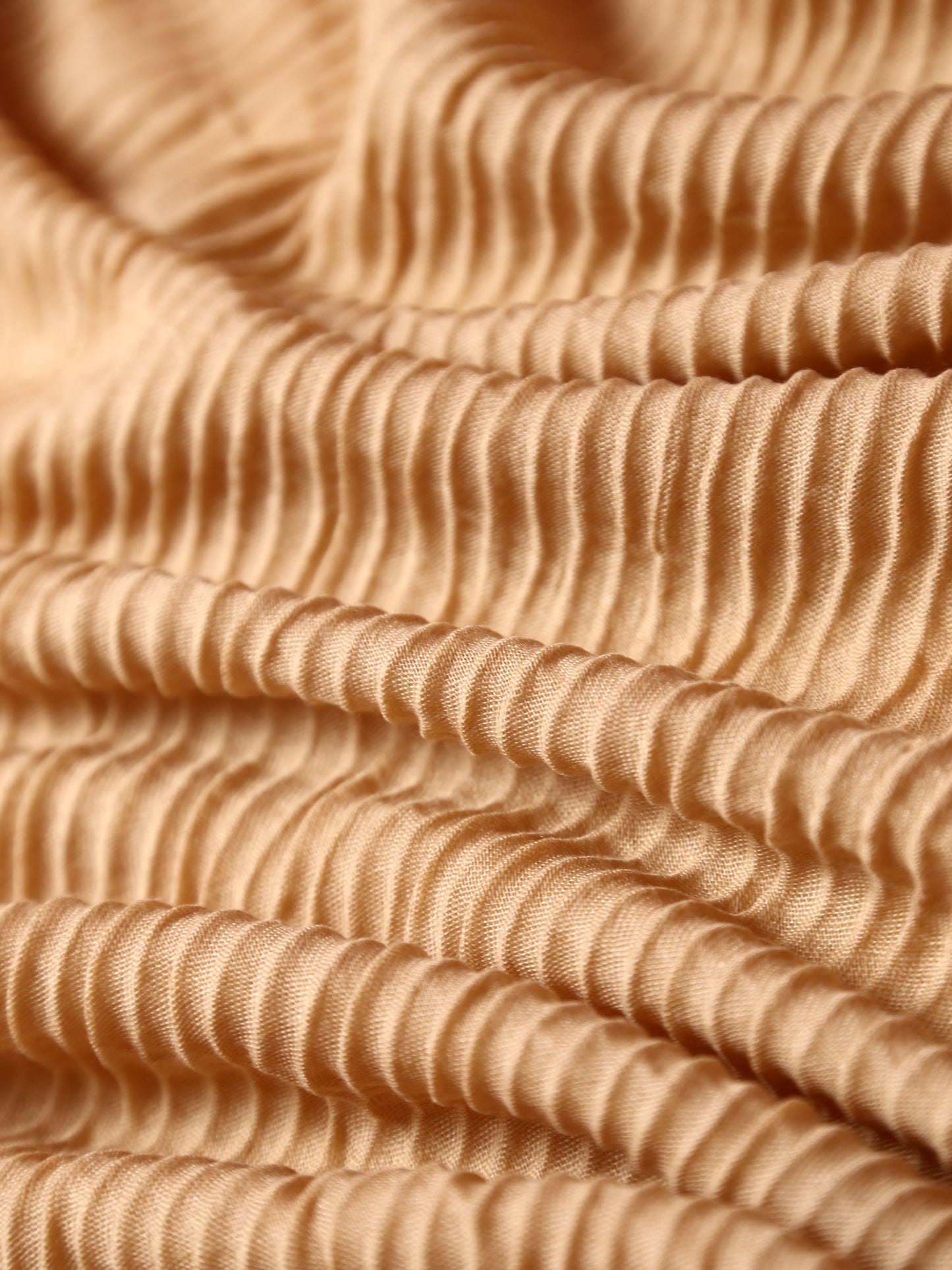 Casual Crumple - Gold Peach