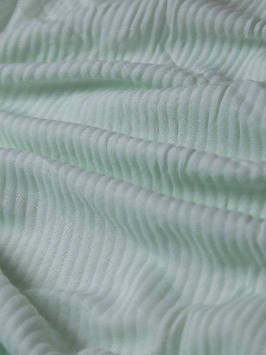 Casual Crumple - Cool Mint