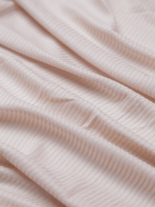 Ribbed Jersey - Cream