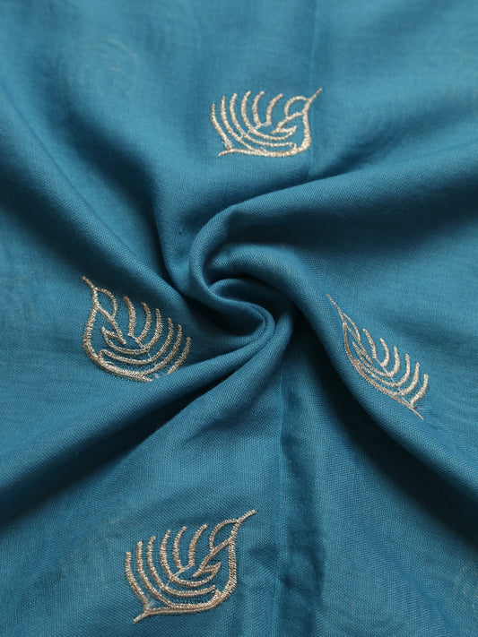 Ornate Threads - Deep Aqua
