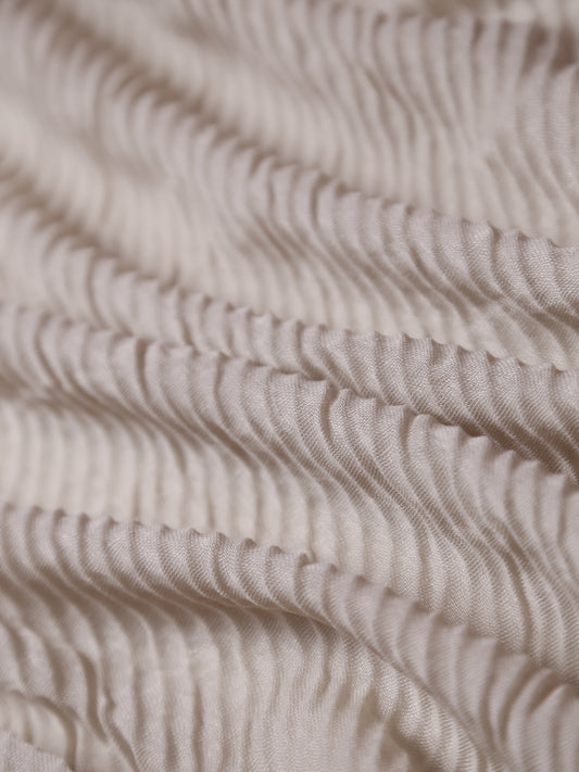 Casual Crumple - Deep Cream