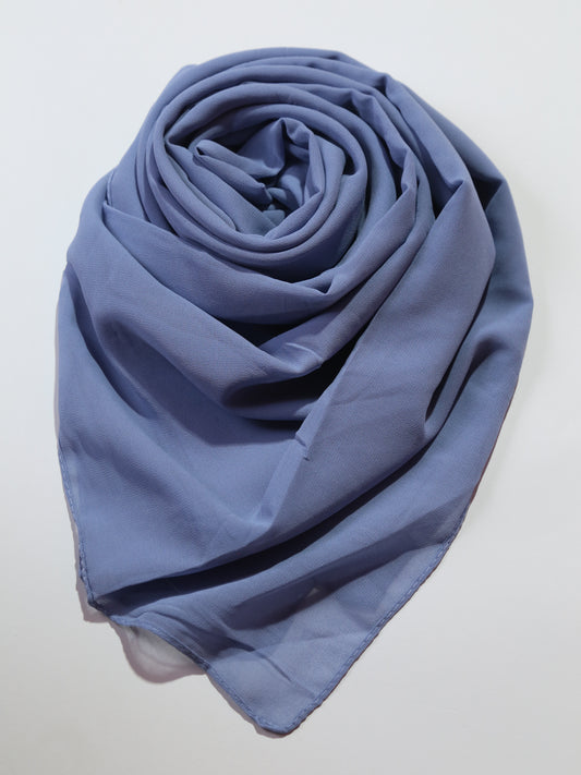 Georgette - Denim Blue
