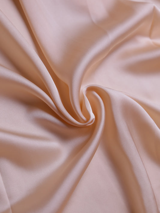 Silk Satin - English Peach