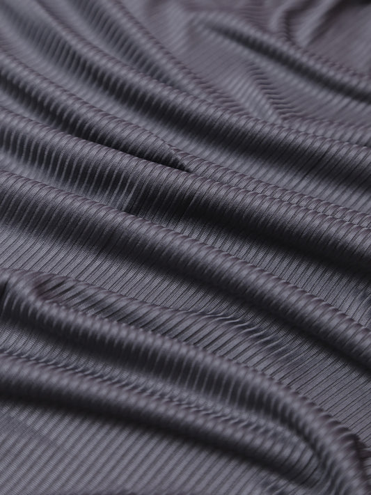 Ribbed Jersey - Grey