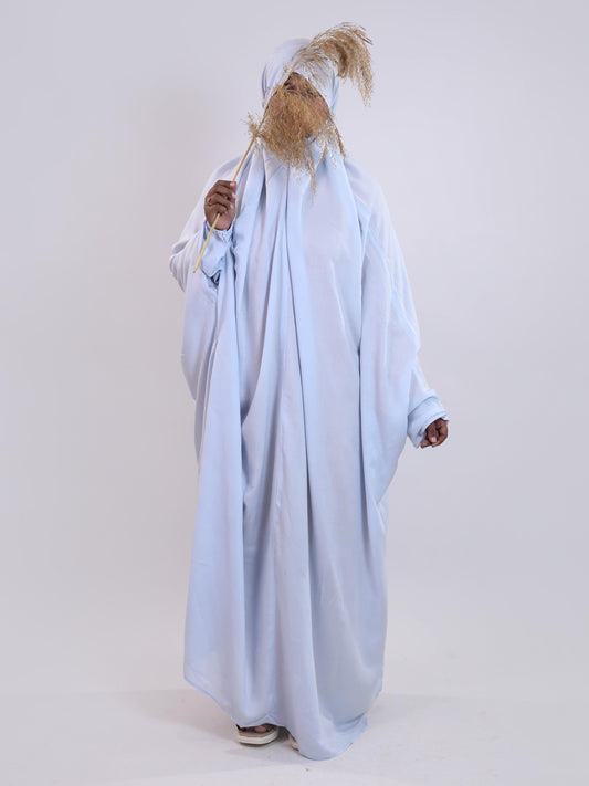 Namaz Chadar (Linen)-Powder Blue