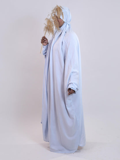 Namaz Chadar (Linen)-Powder Blue