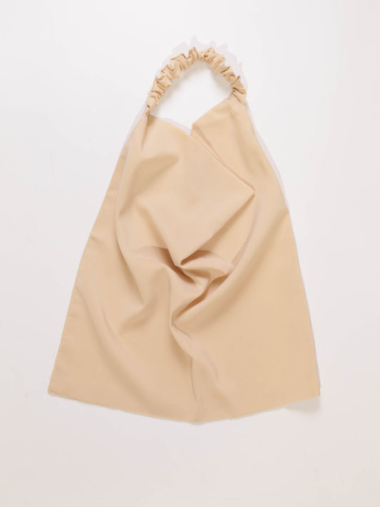 Elasticated Back Niqab - Beige