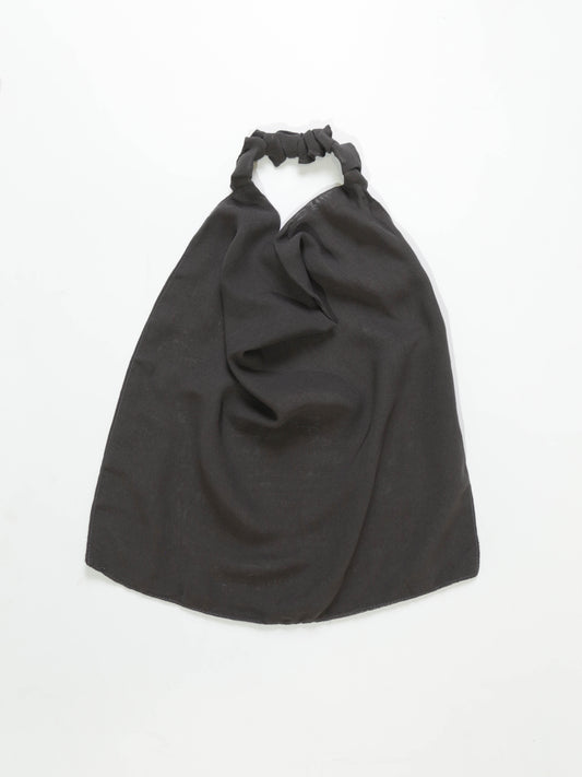Elasticated Back Niqab - Steel Grey