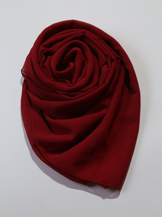 Georgette - Maroon