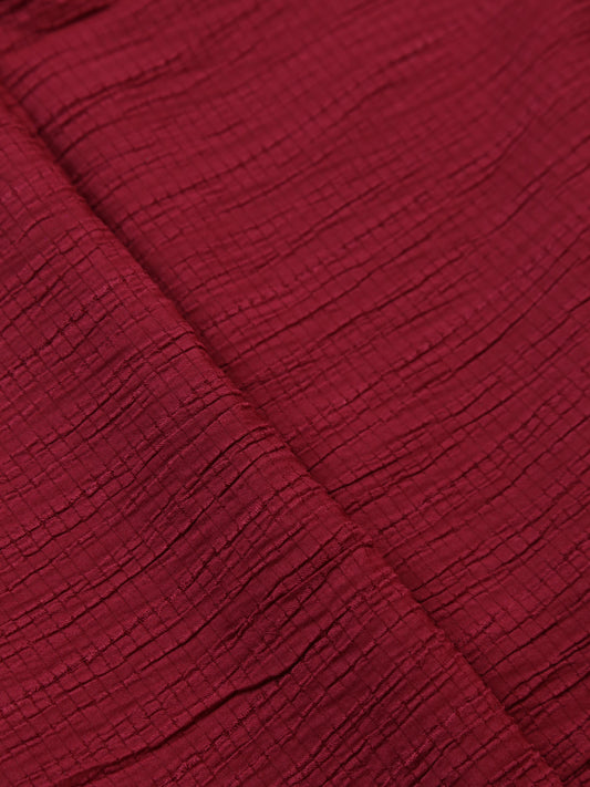 Ripple Cotton - Maroon
