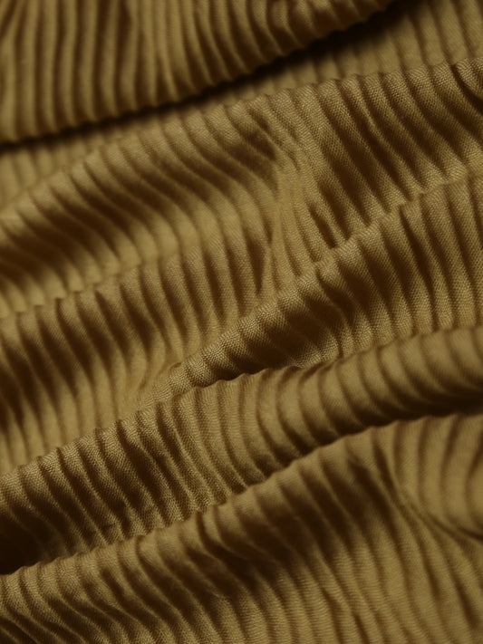 Casual Crumple - Mustard