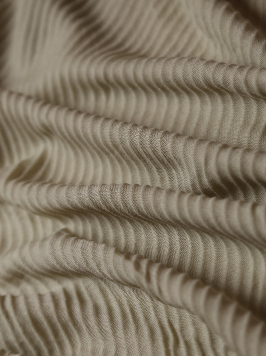 Casual Crumple - Natural Beige