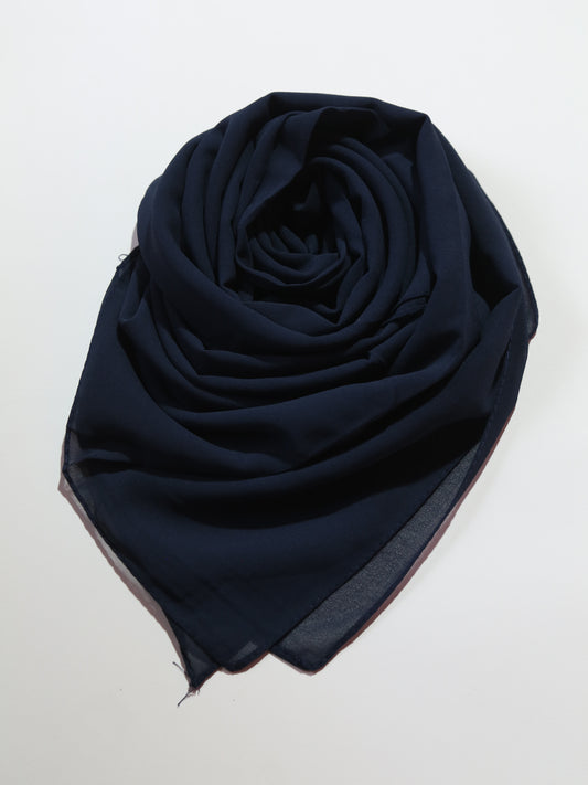Georgette - Navy Blue
