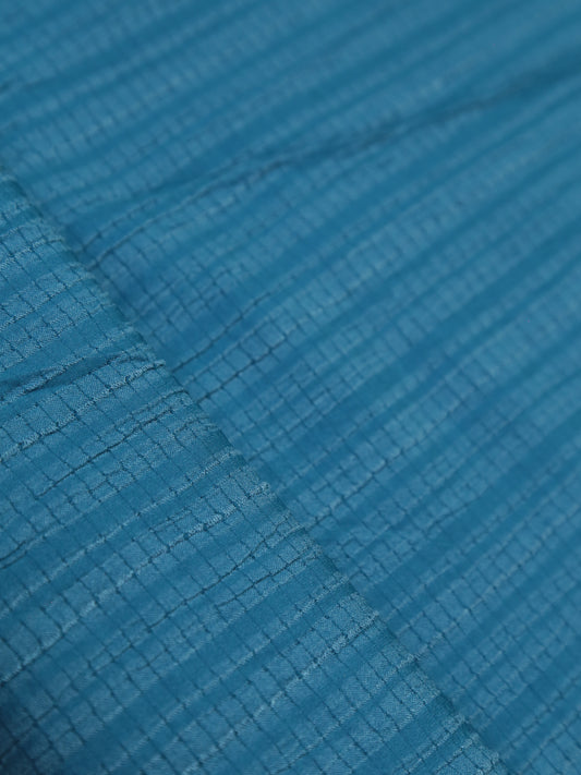 Ripple Cotton - Peacock Blue