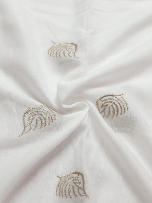 Ornate Threads - Pearl White