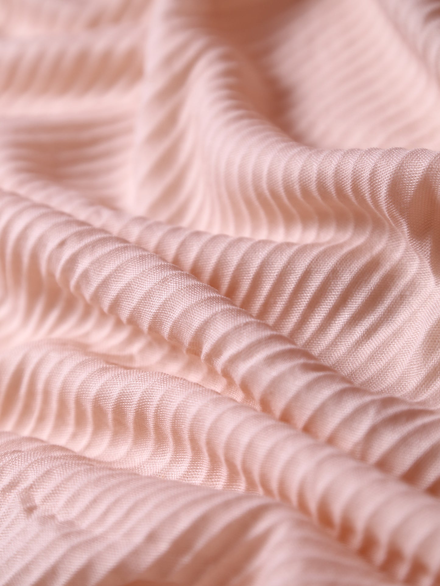 Casual Crumple - Powder Peach