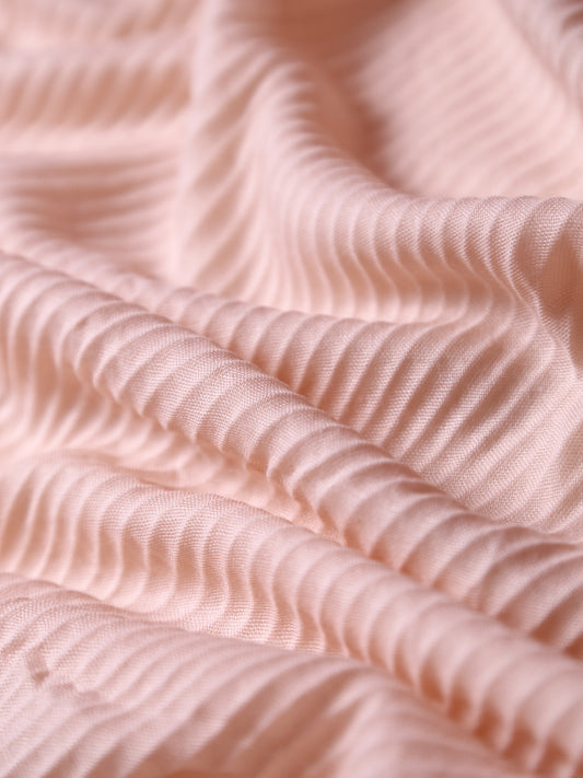 Casual Crumple - Powder Peach