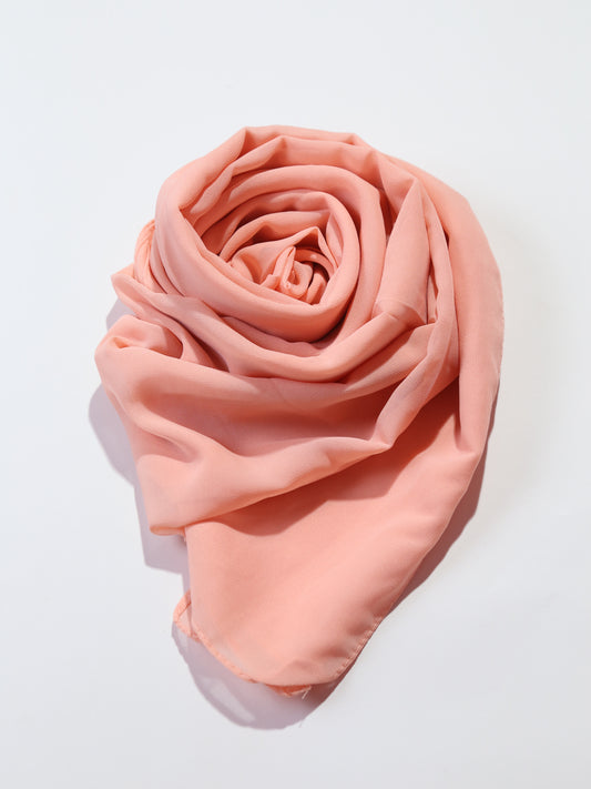 Georgette - Powder Peach