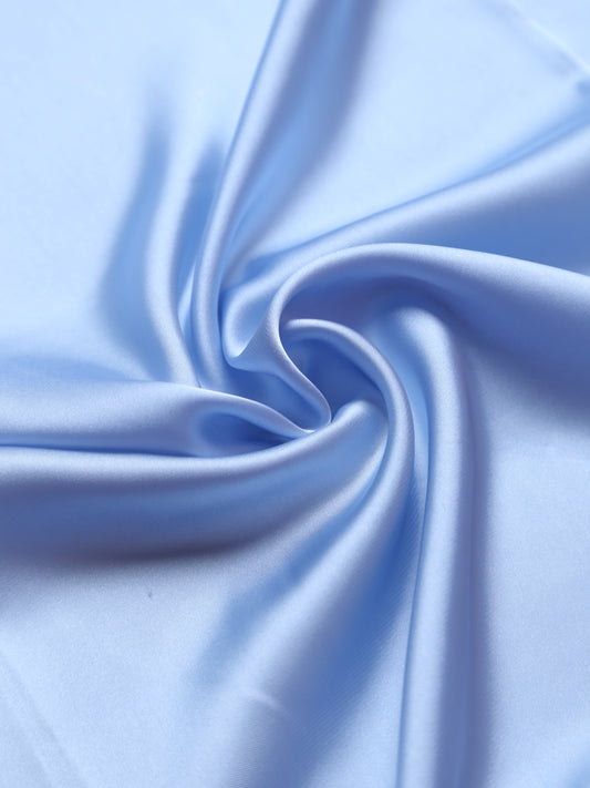 Silk Satin - Sky Blue