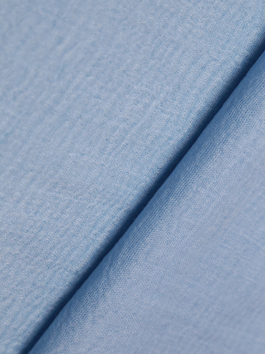 Crinkle Breeze Viscose - Sky Blue