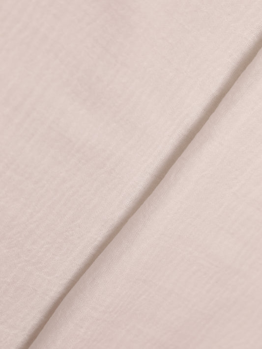 Crinkle Breeze Viscose - White